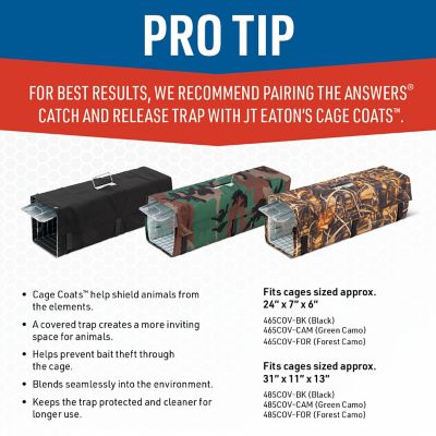 Image showing 6 th JT Eaton 1-Door Answer Live Animal Trap for Squirrels, Rabbits and Other Medium Pests