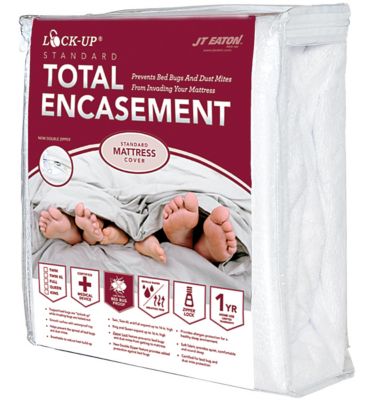 JT Eaton Lock-Up Box Spring Encasement, Full XL