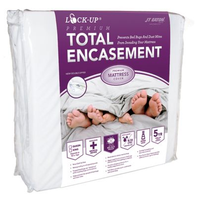 JT Eaton Lock-Up Premium Mattress Encasement, Twin