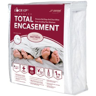 JT Eaton Lock-Up Standard Mattress Encasement, Full