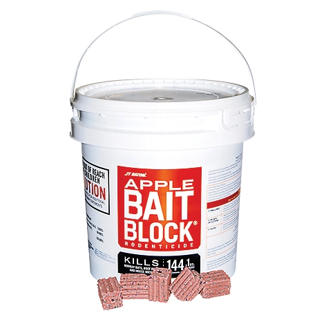 JT Eaton 9 lb. Rodenticide Bait Block with Apple Flavor
