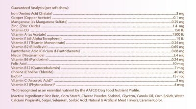 Image showing  Multi-Vitamin Soft Chew Dog Supplement for Border Collies, 60 ct.