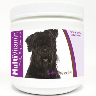 Healthy Breeds Multi-Vitamin Soft Chew Dog Supplement for Bouvier des Flandres, 60 ct.
