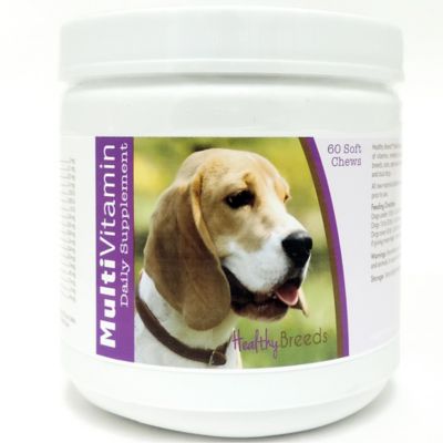 Healthy Breeds Multi-Vitamin Soft Chew Dog Supplement for Beagles, 60 ct.