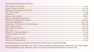 Image showing  Multi-Vitamin Soft Chew Dog Supplement for Belgian Malinois, 60 ct.