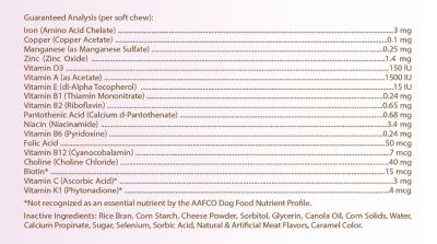 Image showing  Multi-Vitamin Soft Chew Dog Supplement for Brittany, 60 ct.