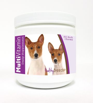 Healthy Breeds Multi-Vitamin Soft Chew Dog Supplement for Basenjis, 60 ct.