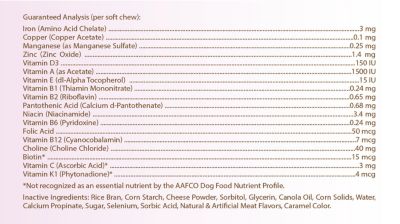 Image showing  Multi-Vitamin Soft Chew Dog Supplement for Bull Terriers, 60 ct.