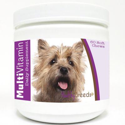 Healthy Breeds Multi-Vitamin Soft Chew Dog Supplement for Cairn Terriers, 60 ct.