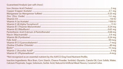 Image showing  Multi-Vitamin Soft Chew Dog Supplement for Cocker Spaniels, 60 ct.