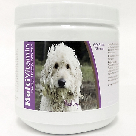 Healthy Breeds Multi-Vitamin Soft Chew Dog Supplement for White Goldendoodles, 60 ct.