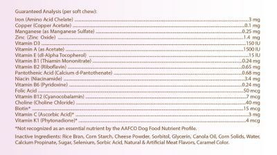 Image showing  Multi-Vitamin Soft Chew Dog Supplement for White German Shepherds, 60 ct.