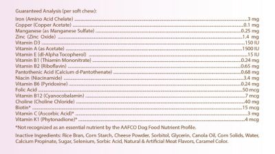 Image showing  Multi-Vitamin Soft Chew Dog Supplement for Maltese, 60 ct.