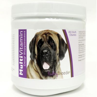 Healthy Breeds Multi-Vitamin Soft Chew Dog Supplement for Mastiffs, 60 ct.