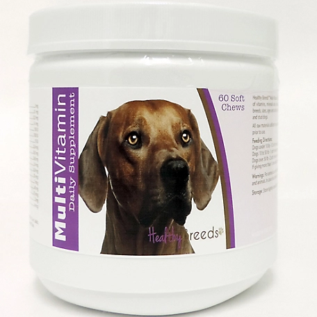 Healthy Breeds Multi-Vitamin Soft Chew Dog Supplement for Rhodesian Ridgebacks, 60 ct.