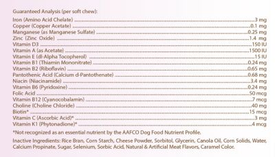 Image showing  Multi-Vitamin Soft Chew Dog Supplement for Scottish Terriers, 60 ct.
