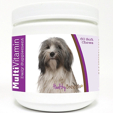 Healthy Breeds Multi-Vitamin Soft Chew Dog Supplement for Tibetan Terriers, 60 ct.