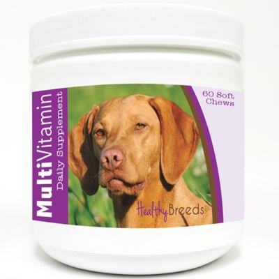 Healthy Breeds Multi-Vitamin Soft Chew Dog Supplement for Vizslas, 60 ct.