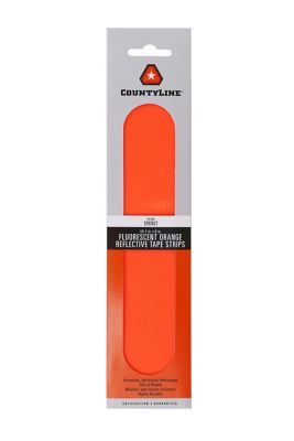 SMV Industries 2 in. x 9 in. Florescent Orange Reflect Tape Strips