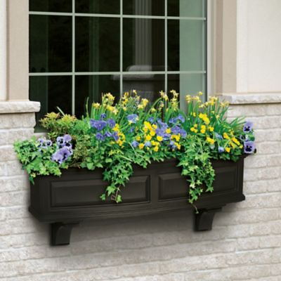 Image showing  Nantucket Weather-Resistant Polyethylene Window Box, 3 ft.