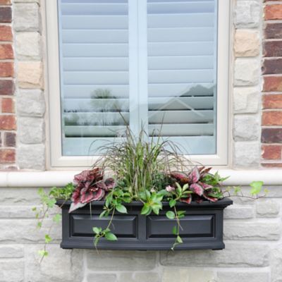 Image showing  Nantucket Weather-Resistant Polyethylene Window Box, 3 ft.