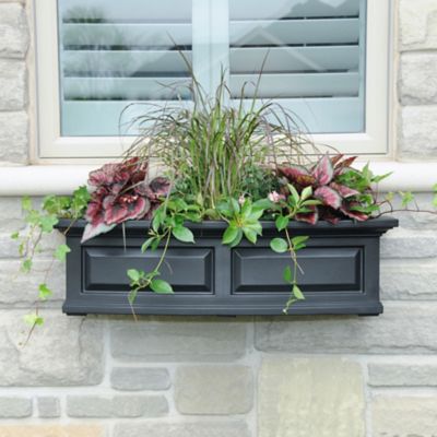 Image showing  Nantucket Weather-Resistant Polyethylene Window Box, 3 ft.