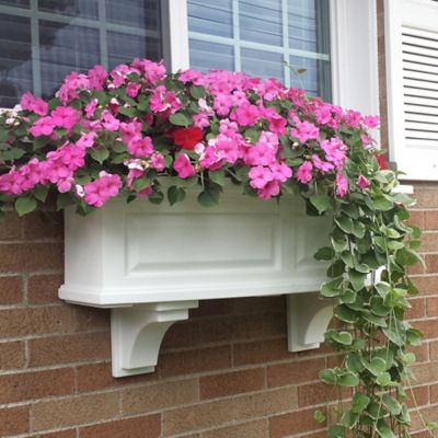 Image showing  Nantucket Weather-Resistant Polyethylene Window Box, 3 ft.