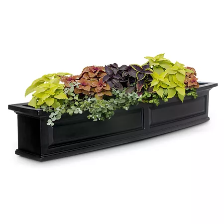 Mayne Nantucket Weatherproof Polyethylene Planter 5' Window Boxes