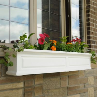 Image showing  Nantucket Weather-Resistant Polyethylene Window Box, 5 ft.