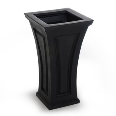 Mayne 8 gal. Polyethylene Cambridge Tall Planter