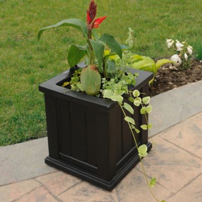 Image showing 5 th Mayne Cape Cod 14 in. x 14 in. Square Patio Planter