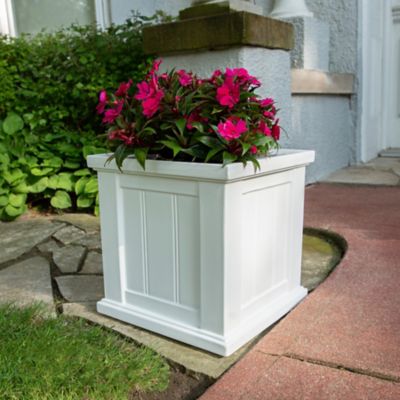 Image showing  Cape Cod 14 in. x 14 in. Square Patio Planter
