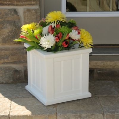 Image showing  Cape Cod 14 in. x 14 in. Square Patio Planter