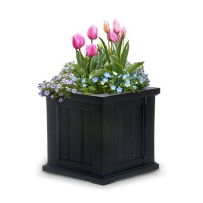 Image showing  4.6 gal. Polyethylene Cape Cod Square Patio Planter