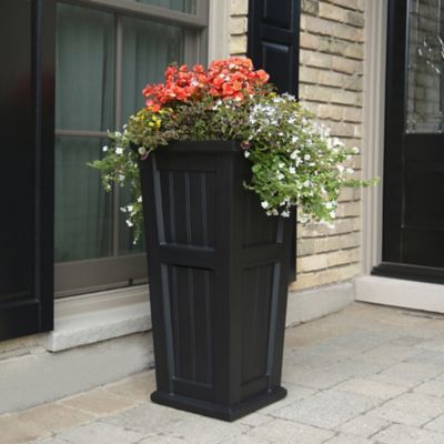 Image showing 5 th Mayne 10 gal. Polyethylene Cape Cod Tall Planter