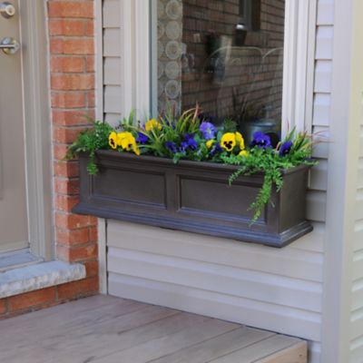 Image showing  Fairfield Weather-Resistant Polyethylene Window Box, 3 ft.