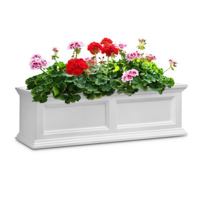 Mayne Fairfield Weather-Resistant Polyethylene Window Box, 3 ft.