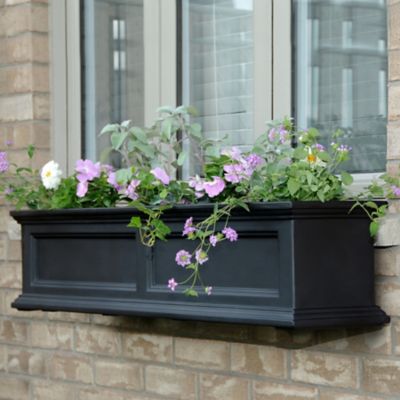 Image showing  Fairfield Weather-Resistant Polyethylene Window Box, 4 ft.