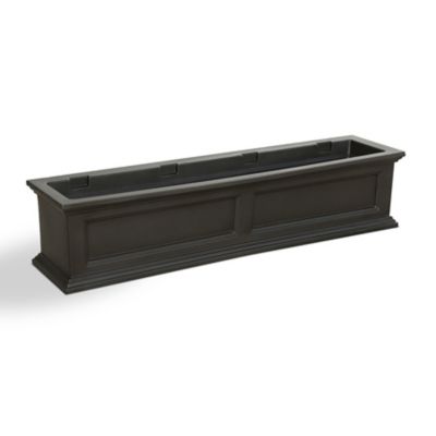 Image showing  Fairfield Weather-Resistant Polyethylene Window Box, 4 ft.