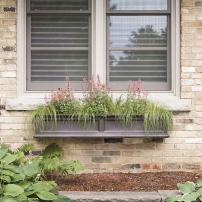 Image showing 2 th Mayne Fairfield Weather-Resistant Polyethylene Window Box, 5 ft.