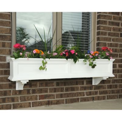 Image showing  Fairfield Weather-Resistant Polyethylene Window Box, 5 ft.