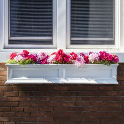 Image showing  Fairfield Weather-Resistant Polyethylene Window Box, 5 ft.