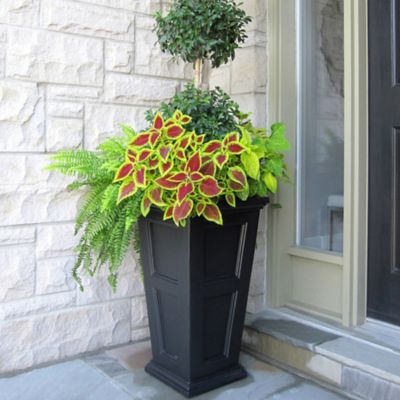 Image showing 6 th Mayne Fairfield 28 in. Tall Patio Planter