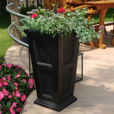 Image showing 7 th Mayne Fairfield 28 in. Tall Patio Planter