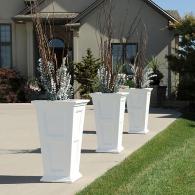Image showing 6 th Mayne Fairfield 28 in. Tall Patio Planter
