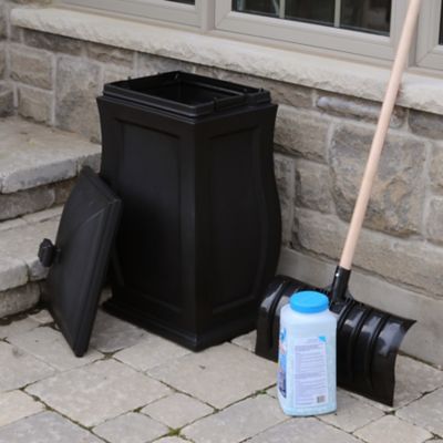 Image showing  22 gal. Mansfield Storage Bin, Black