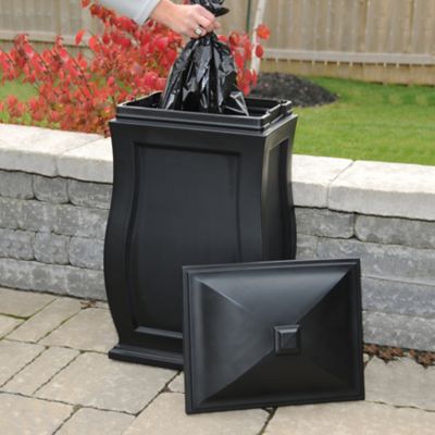 Image showing  22 gal. Mansfield Storage Bin, Black