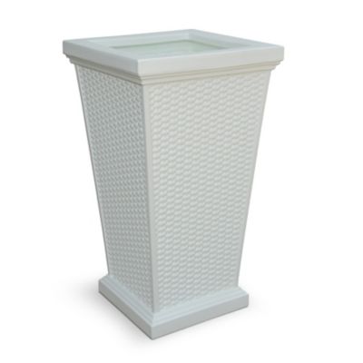 Image showing  Polyethylene Wellington Planter, 28 in. Tall