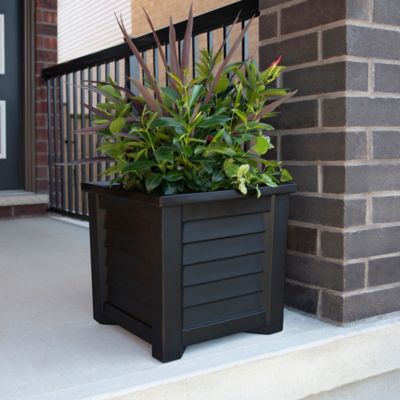 Image showing  Lakeland 16 in. x 16 in. Square Planter