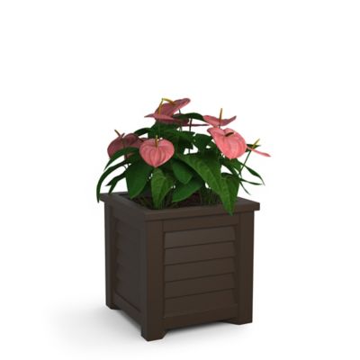 Mayne Lakeland 16 in. x 16 in. Square Planter